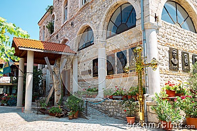 Church Dormition of Theotokos in Nessebar, Bulgaria Editorial Stock Photo