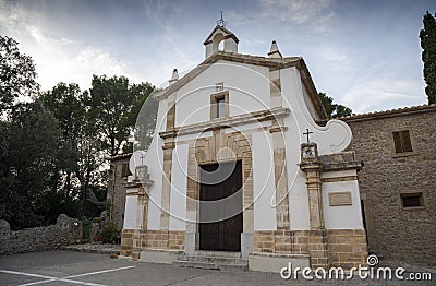 Church of El Calvario, Calvary in English Stock Photo