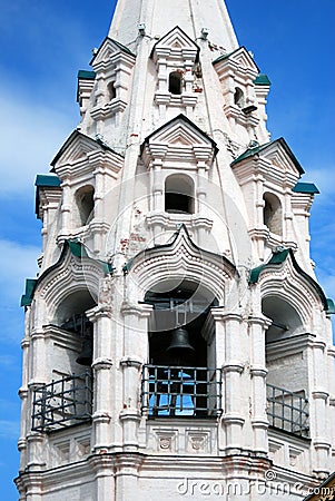 Church of Elijah the Prophet in Yaroslavl (Russia). Stock Photo