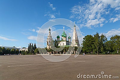 The church of Elijah the Prophet in Yaroslavl Russia Editorial Stock Photo