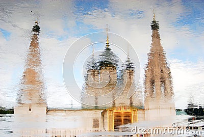 Church of Elijah the Prophet in Yaroslavl, Russia. Stock Photo