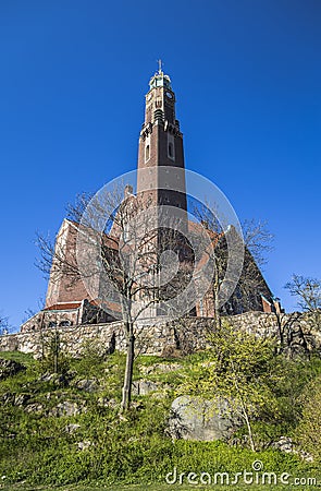 The Church of Engelbrekt Stock Photo