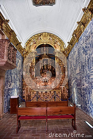 Church Ermida de Nossa Senhora da Conceicao in Loule, Algarve, Portugal Editorial Stock Photo