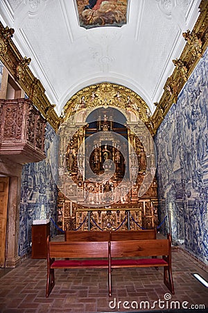 Church Ermida de Nossa Senhora da Conceicao in Loule, Algarve, Portugal Editorial Stock Photo