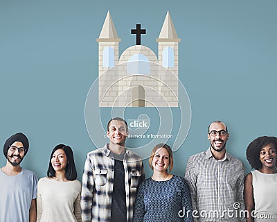 Church God Believe Jesus Pray Stock Photo