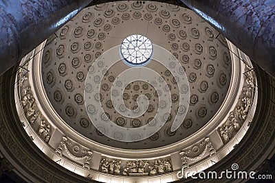 The church of Gran Madre di Dio is a Neoclassic-style church in Turin, Piedmont, Italy Editorial Stock Photo