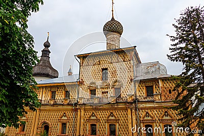 Church of Hodegetria in Rostov Kremlin, Russia Stock Photo