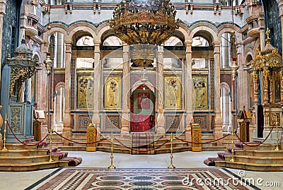 Church of the Holy Sepulchre Editorial Stock Photo