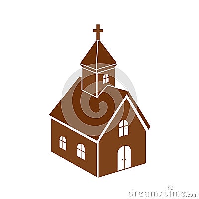 Church icon Vector Illustration