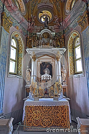 Church Interior Stock Photo