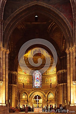 Church interior Editorial Stock Photo