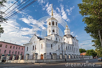 Church in Irkutsk, Russia Stock Photo