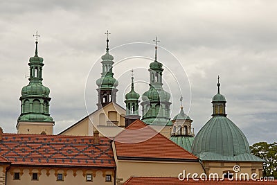 Church in Kalwaria Zebrzydowska - Poland UNESCO pl Stock Photo