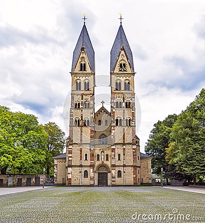 Church in Koblenz, Germany Stock Photo