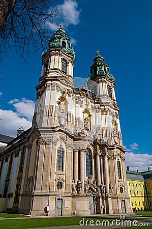 Church in Krzeszow, Poland Stock Photo