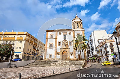 Church of La Merced in Ronda. Malaga province, Andalusia, Spain Stock Photo