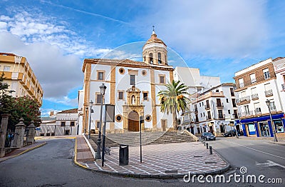 Church of La Merced in Ronda. Malaga province, Andalusia, Spain Stock Photo