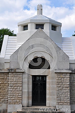 Church of Louvemont-CÃ´te-du-Poivre Stock Photo
