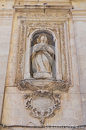 Church of Madonna Addolorata. Galatina. Puglia. Italy. Stock Photo