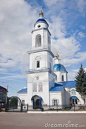 Church of Maloyaroslavets Editorial Stock Photo
