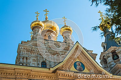 Church of Mary Magdalene Stock Photo