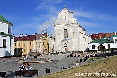 Church in Minsk, Belarus Editorial Stock Photo