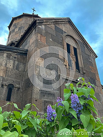 Church of the Most Holy Theotokos in Malatia-Sebastia, Yerevan, Armenia Stock Photo