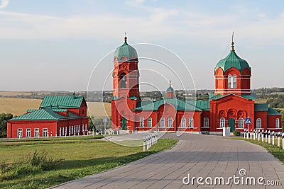 Church Museum and Memorial Complex to the heroes of the Battle of Kulikovo Stock Photo