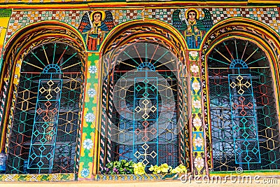 Church in the Northern Stelae Park of Aksum, Ethiopia Editorial Stock Photo