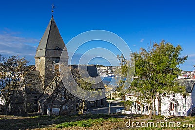 Church in Norway Stock Photo