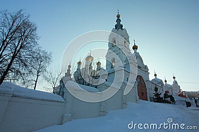 Perm Holy Trinity Stefanov Monastery. Permskiy Kray. Russia. Editorial Stock Photo