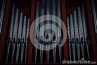 Church organ in Sweden, Scandinavia, Europe Stock Photo