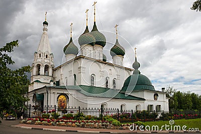 Church of the Origin of the Honorable Trees of the Cross of the Lord Stock Photo