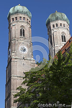 Church of Our Lady (Frauenkirche), Munich Stock Photo