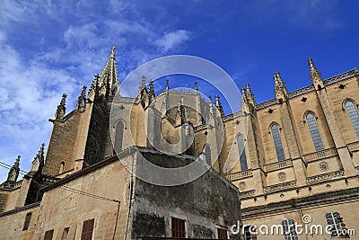Church of our Lady of Sorrows in Manacor, Mallorca, Spain Stock Photo