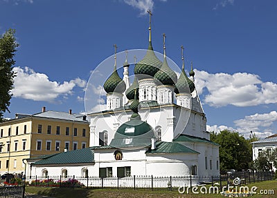 Church of Our Saviour on the Town in Yaroslavl. Built in 1672 Stock Photo