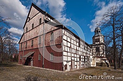 Church of Peace - UNESCO World Heritage Site Stock Photo