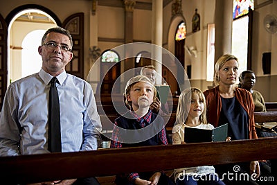Church People Believe Faith Religious Stock Photo