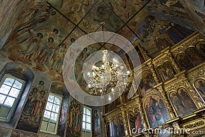 Church of Prince Demitry the Martyr of the 17th century, Uglich, Russia Editorial Stock Photo