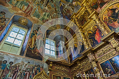 Church of Prince Demitry the Martyr of the 17th century, Uglich, Russia Editorial Stock Photo