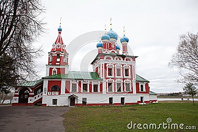 Church Of The Prince Dimitry-on-blood Stock Photo