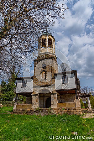 Church Prophet Elijah in Bulgarian village Bozhentsi Stock Photo
