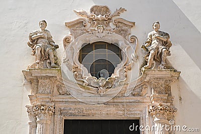 Church of Purity. Martina Franca. Puglia. Italy. Stock Photo