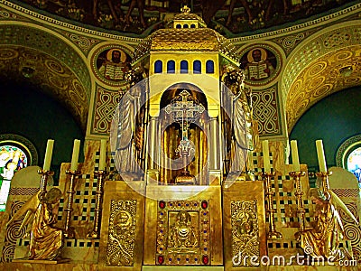 church, religion, cathedral, architecture, interior, altar, temple, building, art, religious, ancient, catholic, god, italy, old Editorial Stock Photo