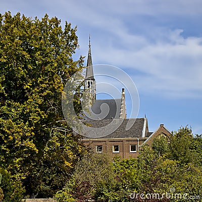 Kapel in t Zand Stock Photo