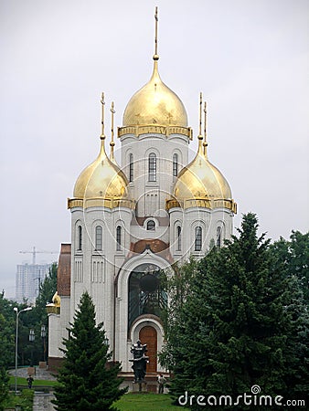 Church. Russia, Volgograd Stock Photo