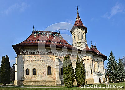 Church of Saint George, Suceava, Romania Stock Photo