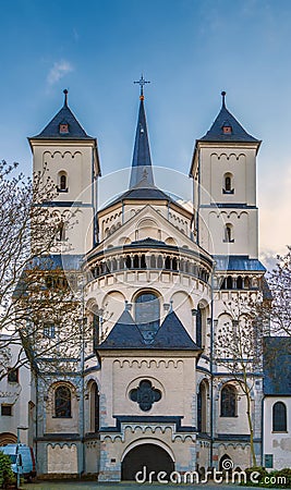 Brauweiler Abbey, Germany Stock Photo
