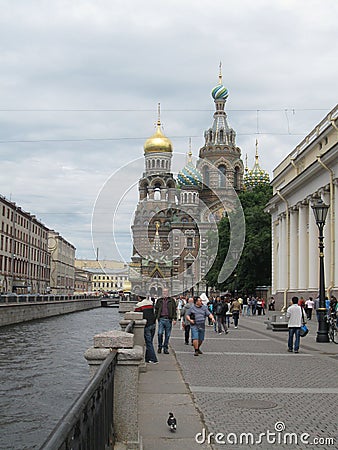 Church Saint Petersburg Russia Editorial Stock Photo