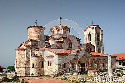 The Church of Saints Clement and Panteleimon. Ohrid. North Macedonia Stock Photo